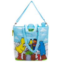 Whatever! Makes You Happy X Sesame Street Good Friends Great Times Oversized Tote Bag