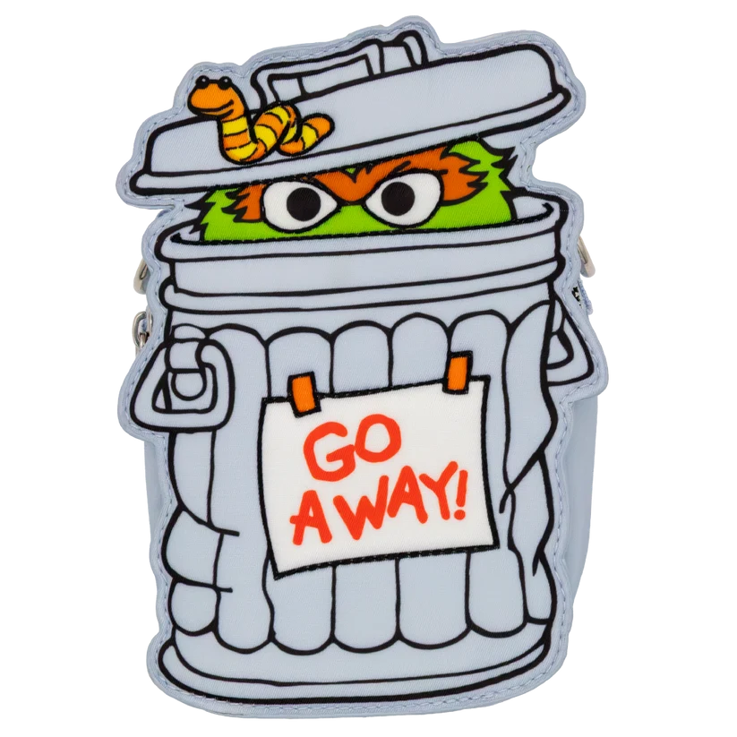 Whatever! Makes You Happy X Sesame Street Oscar the Grouch Mini Crossbody Bag