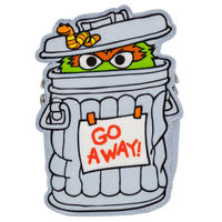 Whatever! Makes You Happy X Sesame Street Oscar the Grouch Mini Crossbody Bag