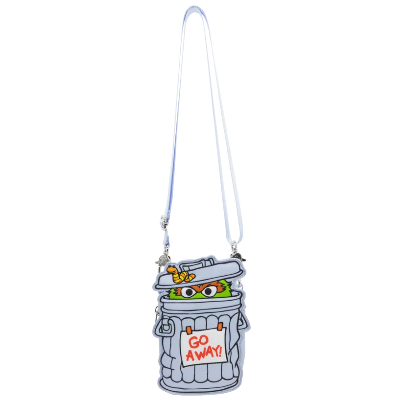Whatever! Makes You Happy X Sesame Street Oscar the Grouch Mini Crossbody Bag