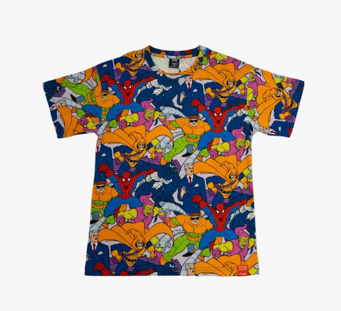 Spider Man 90's AOP T-Shirt