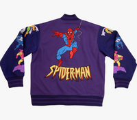 Spider Man 90's Varsity Jacket