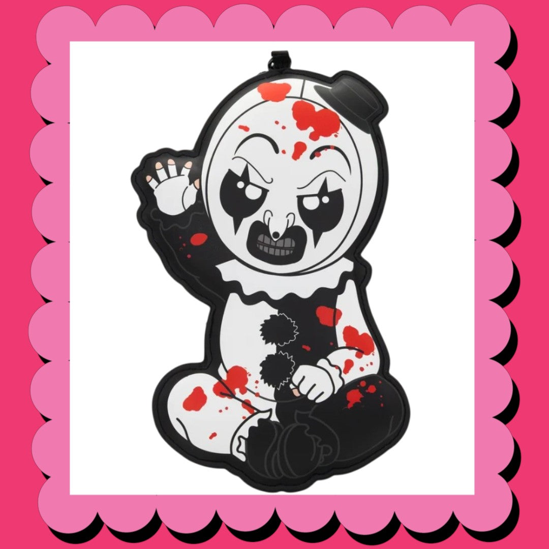 Terrifier 2 Art the Clown Oversized Padded Bag Charm