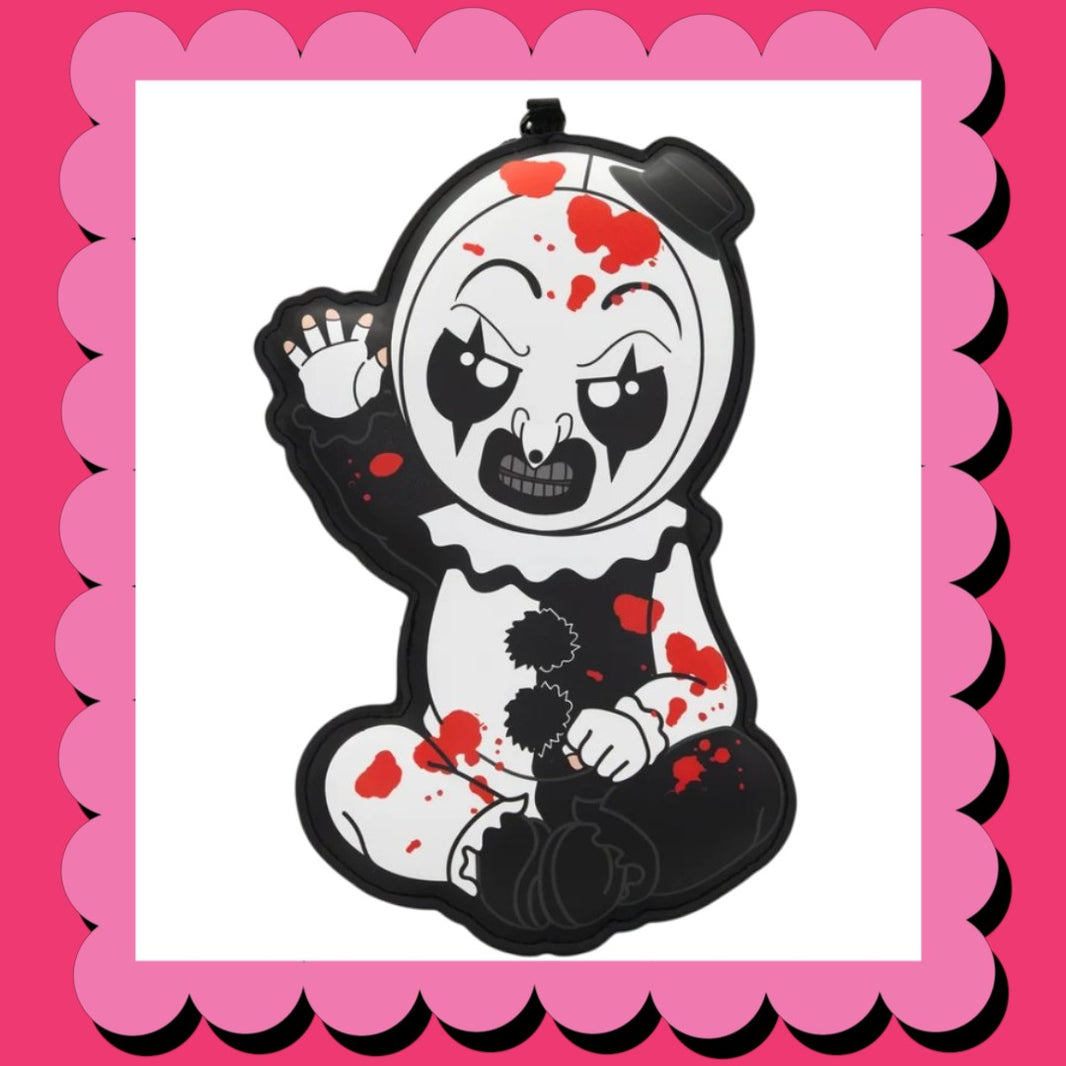 Terrifier 2 Art the Clown Oversized Padded Bag Charm