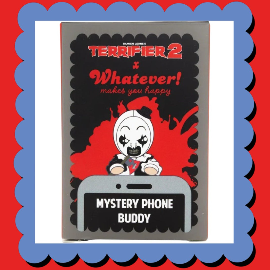 Terrifier 2 Mystery Box Art the Clown Phone Buddies
