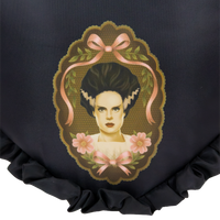 Universal Monsters Coquette Frankie & Bride Oversized Heart Tote Bag