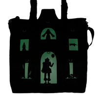 WB Horror House Oversized Padded Tote Bag