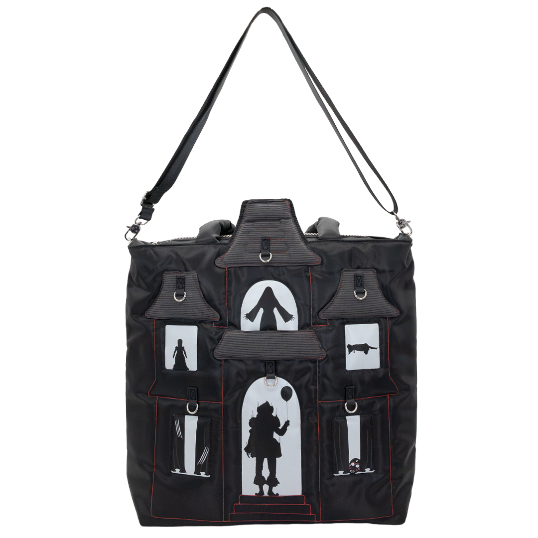 WB Horror House Oversized Padded Tote Bag