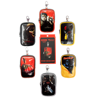 WB Horror Mystery Box Horror Poster Card Holder Coin Bag Charms