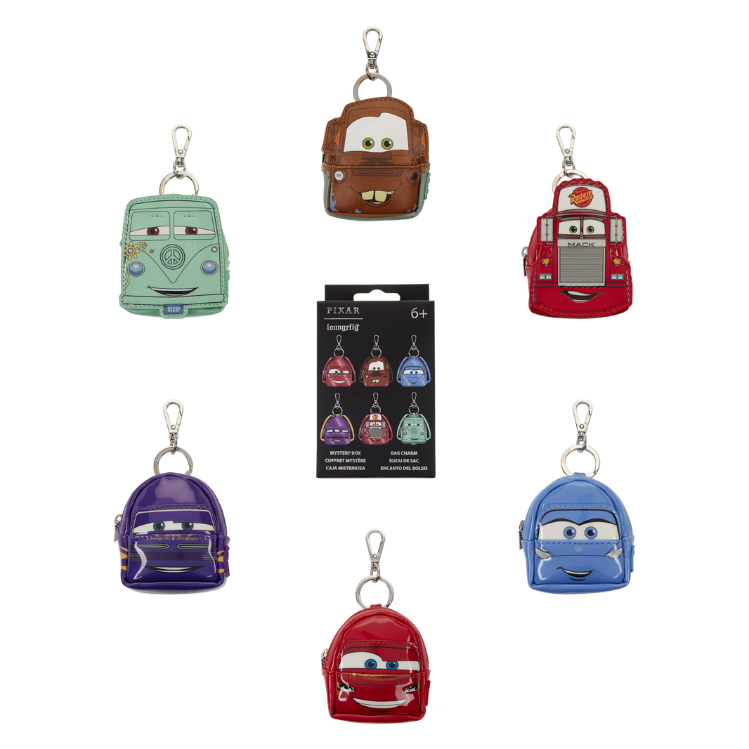 Cars Mystery Mini Backpack Keychain Charm