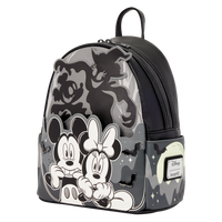 Mickey & Minnie Mouse Ghost Light-Up Glow Mini Backpack