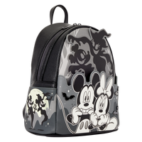 Mickey & Minnie Mouse Ghost Light-Up Glow Mini Backpack