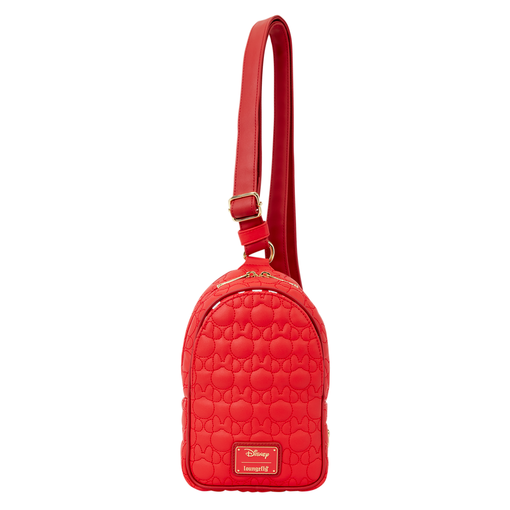 Disney Minnie Mouse Silhouette Sling Crossbody Bag