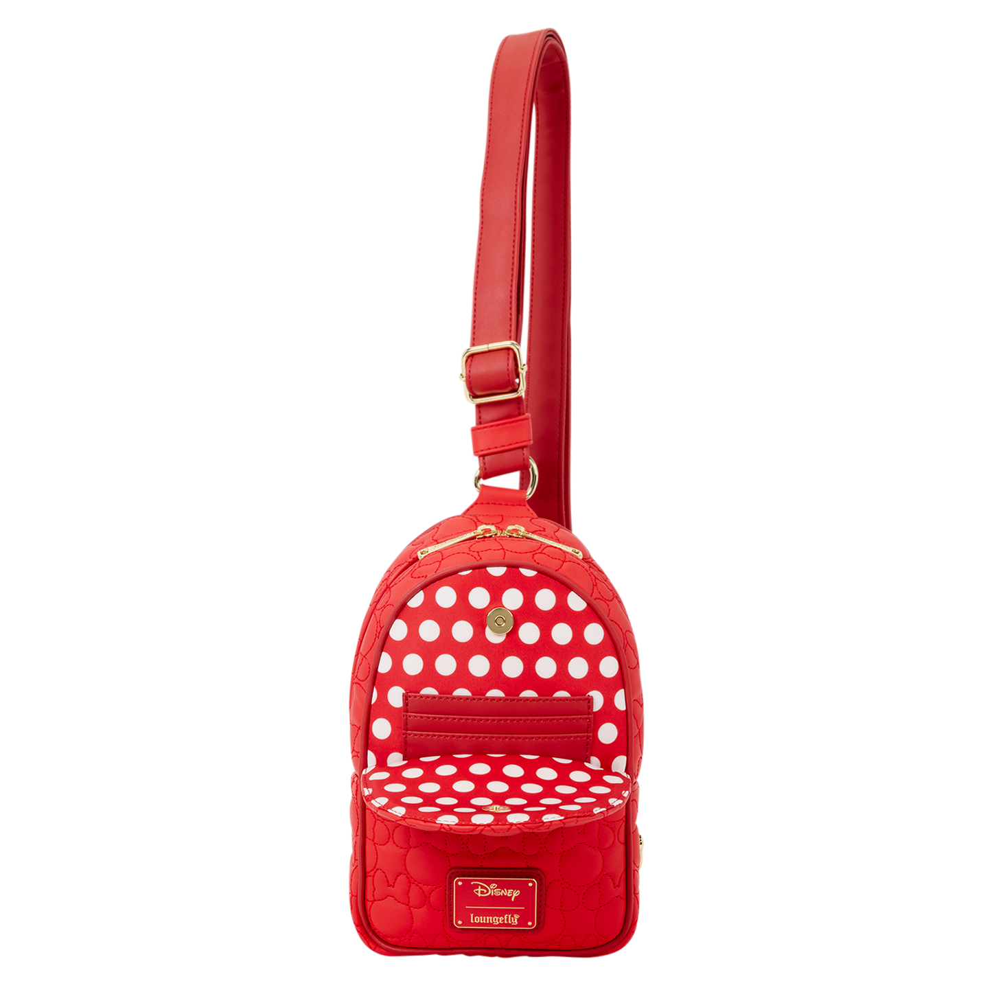Disney Minnie Mouse Silhouette Sling Crossbody Bag