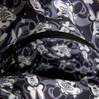 Mickey & Minnie Mouse Ghost Glow Figural Crossbody Bag