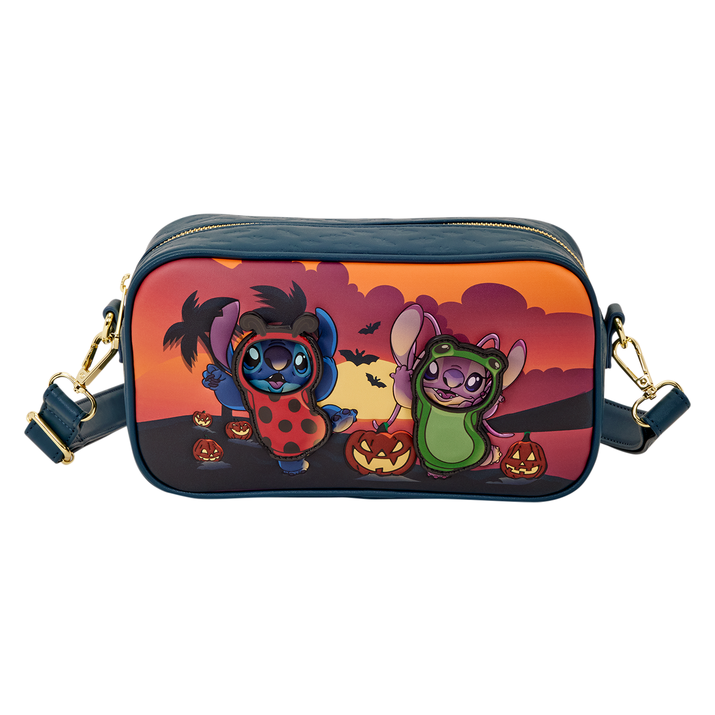 Lilo &  Stitch Stitch and Angel Halloween Costumes Crossbody Bag