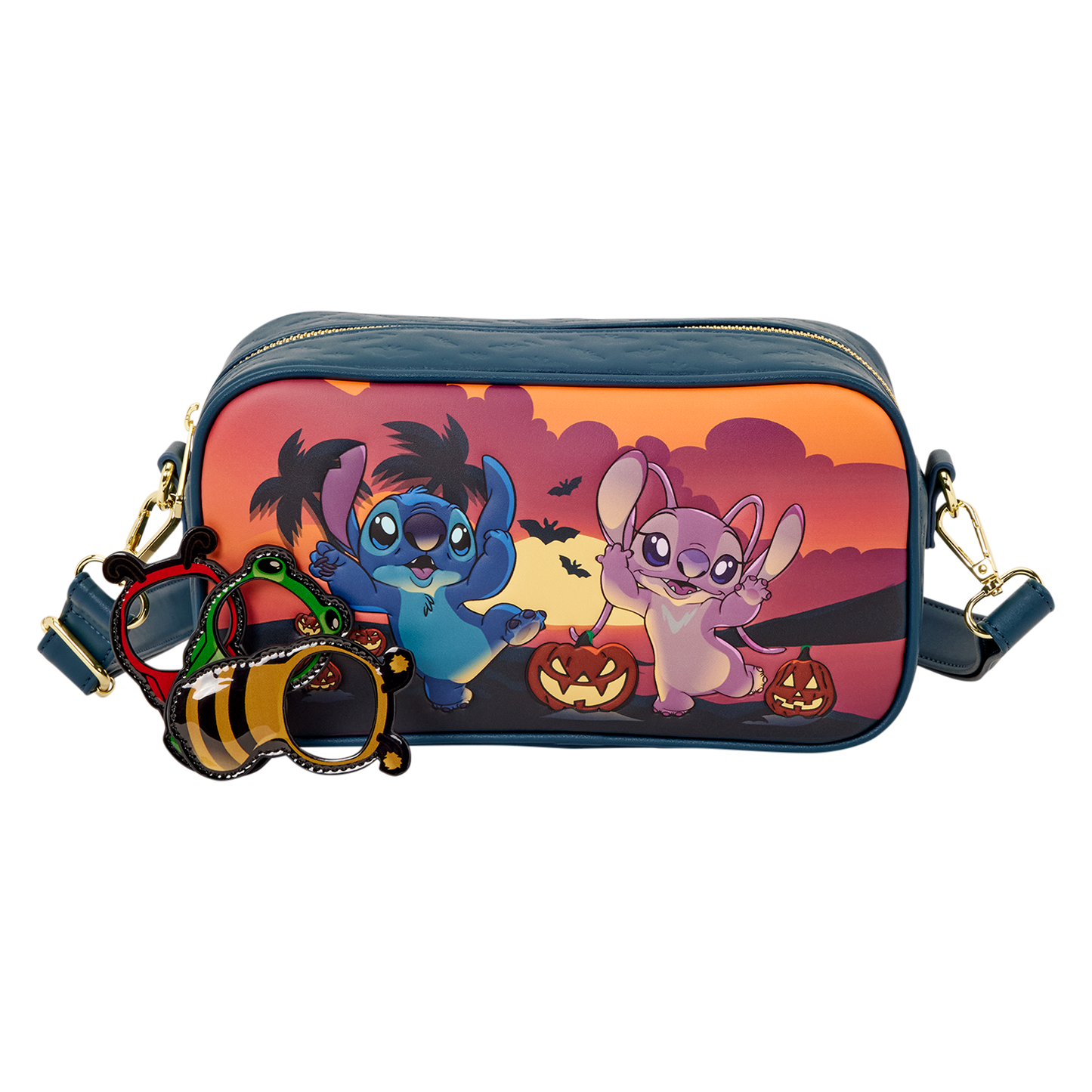 Lilo &  Stitch Stitch and Angel Halloween Costumes Crossbody Bag
