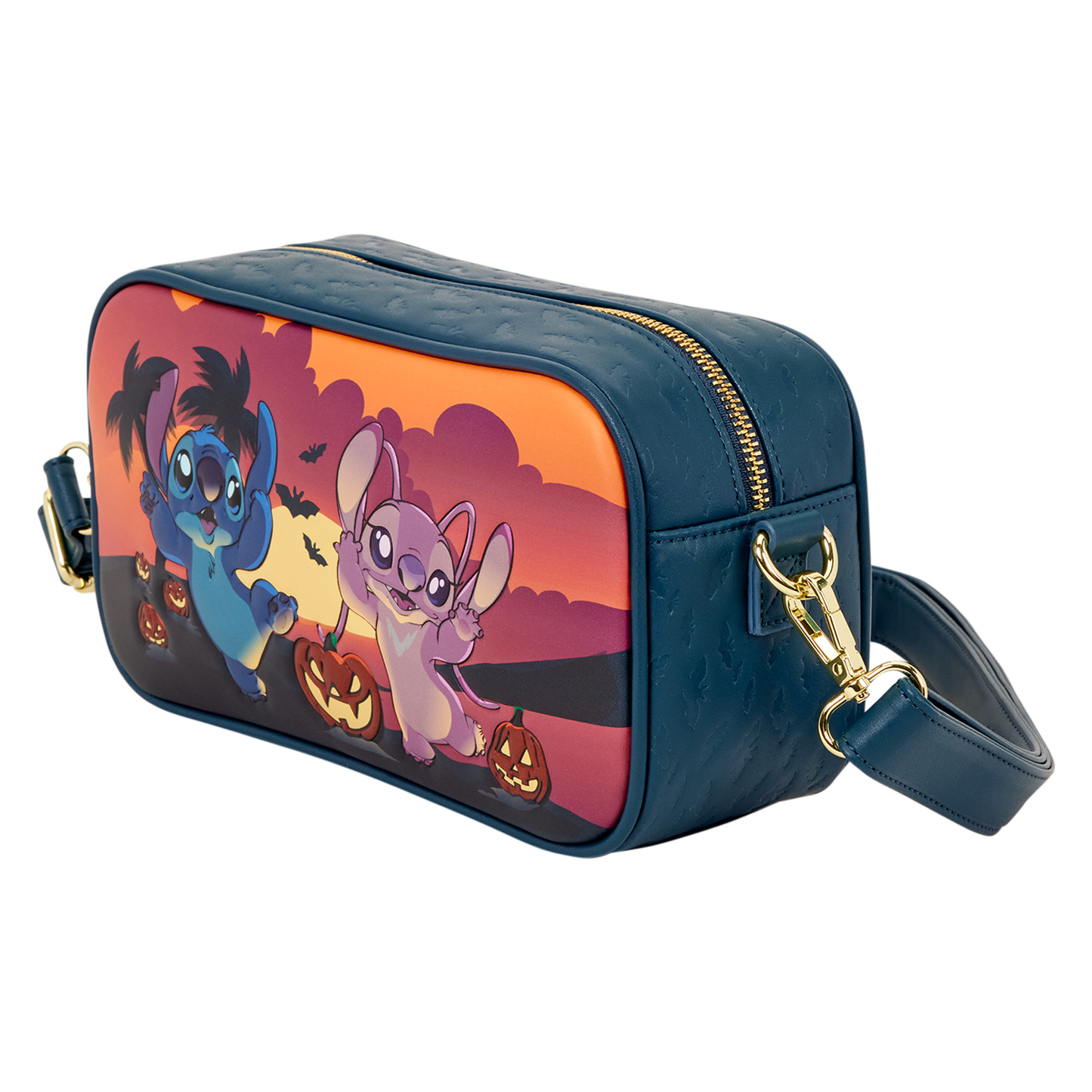 Lilo &  Stitch Stitch and Angel Halloween Costumes Crossbody Bag