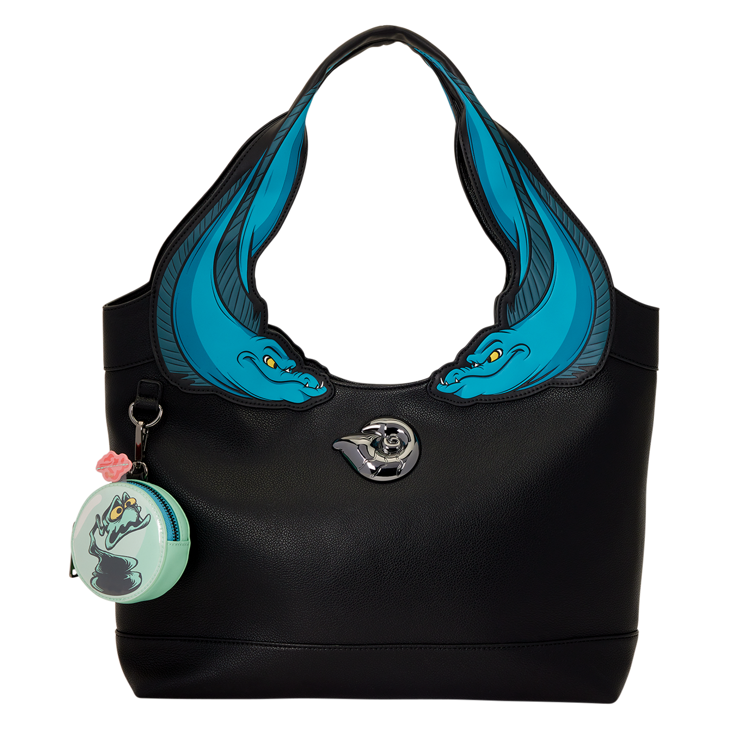Disney Villains Ursula Cosplay Oversized Tote Bag with Coin Bag