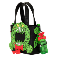 The Nightmare Before Christmas Man-Eating Wreath Glow Mini Tote Crossbody Bag