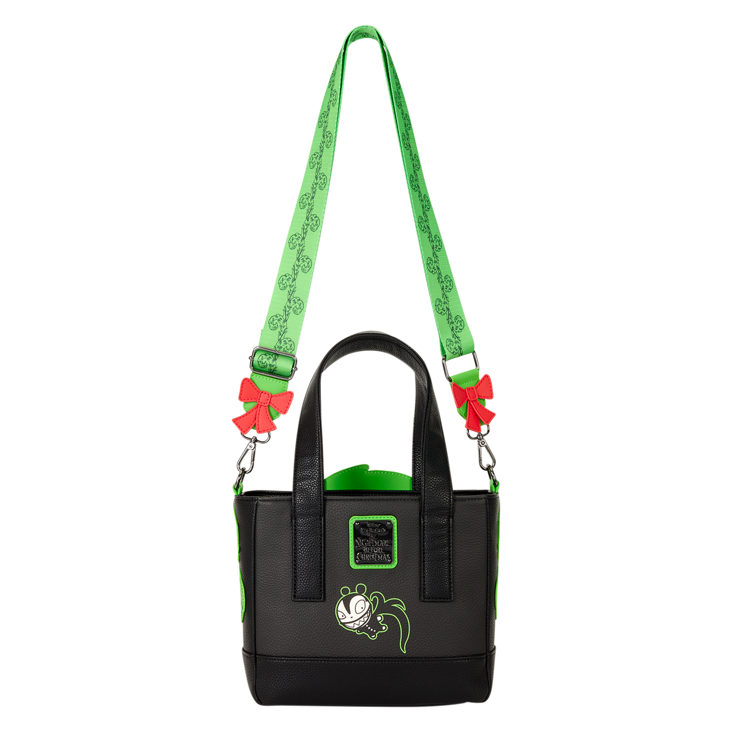 The Nightmare Before Christmas Man-Eating Wreath Glow Mini Tote Crossbody Bag