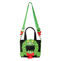 The Nightmare Before Christmas Man-Eating Wreath Glow Mini Tote Crossbody Bag