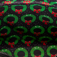 The Nightmare Before Christmas Man-Eating Wreath Glow Mini Tote Crossbody Bag