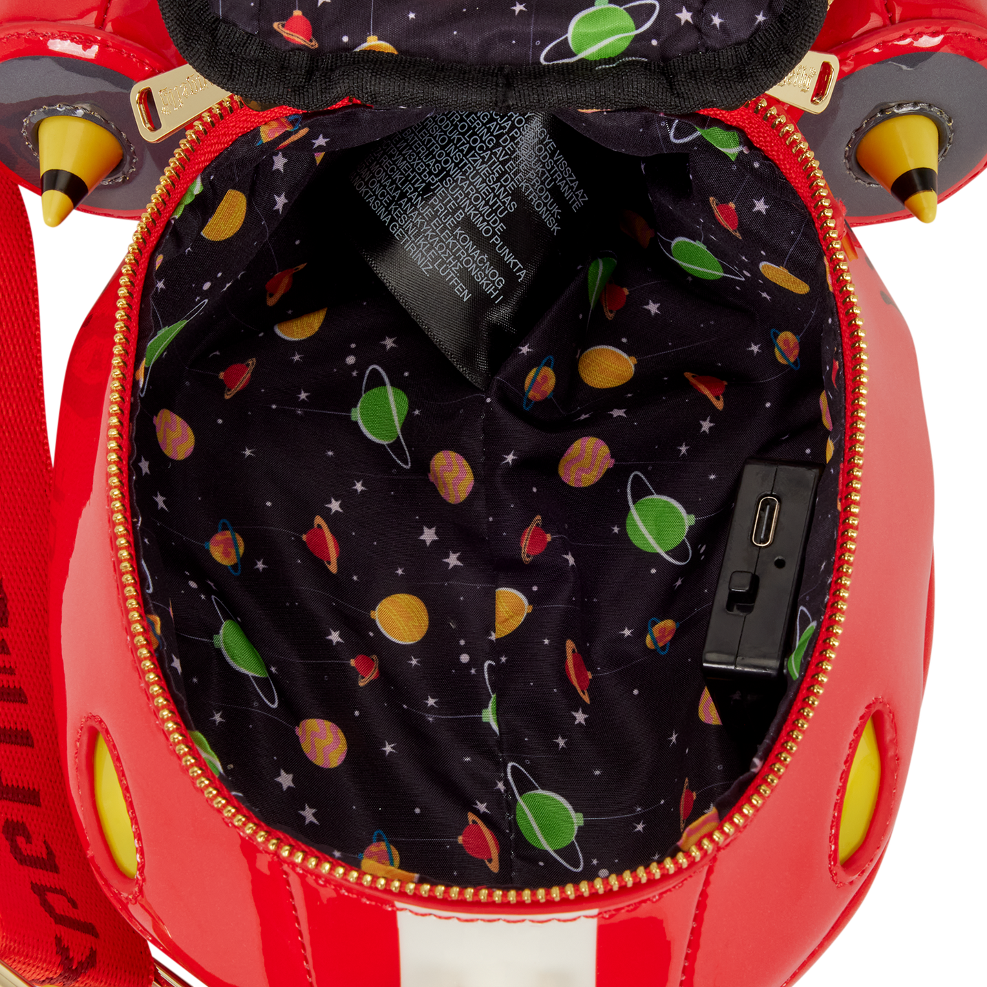 Stitch Spaceship Figural Crossbody Bag - Pre Order