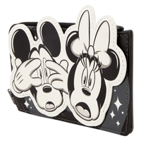 Mickey & Minnie Mouse Ghost Zip Around Card Holder