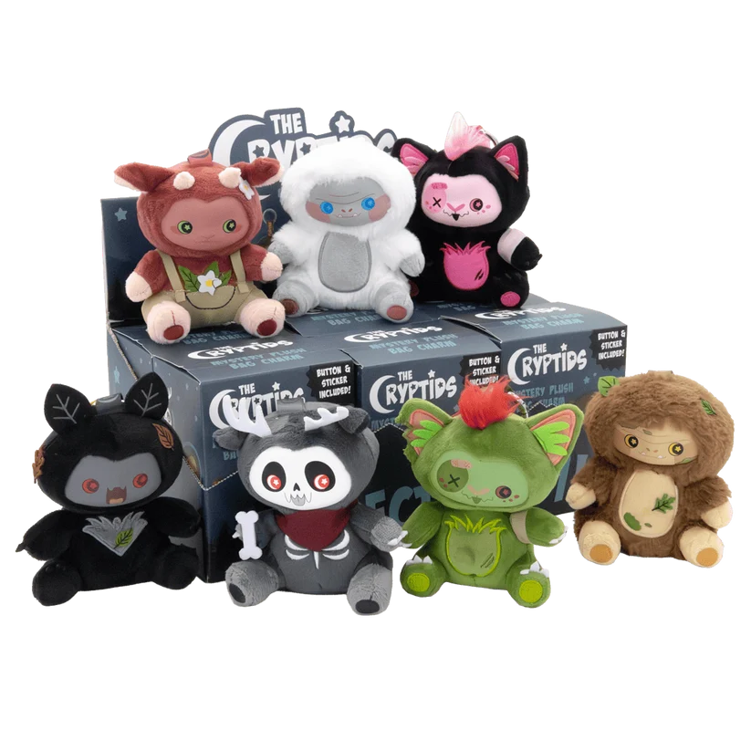 The Cryptids Series 1 Mystery Box Plush Bag Charm