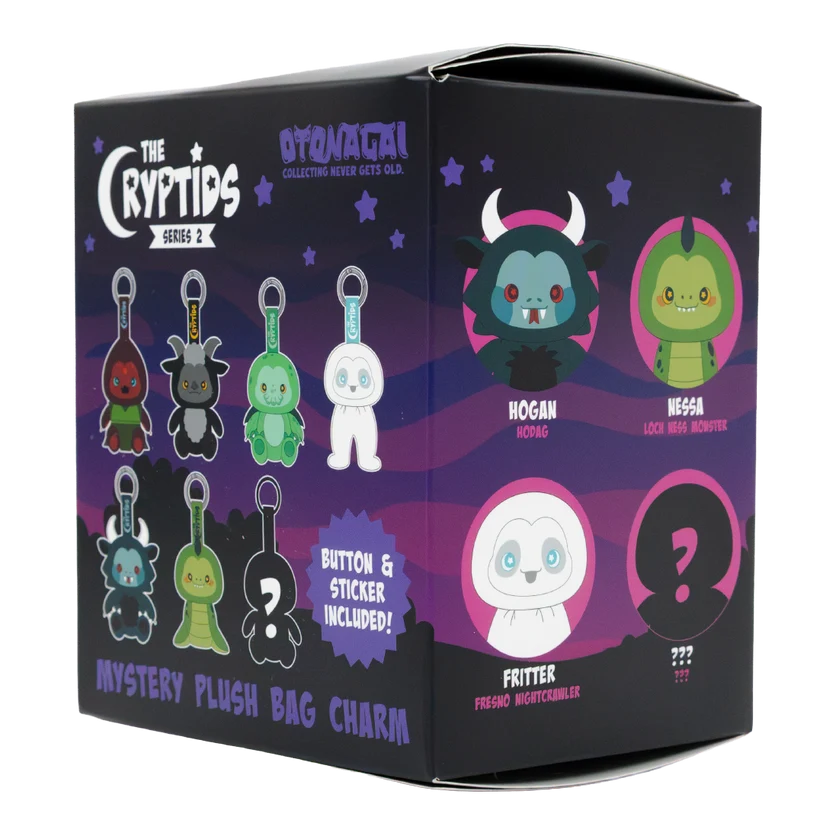 The Cryptids Series 2 Mystery Box Plush Bag Charms