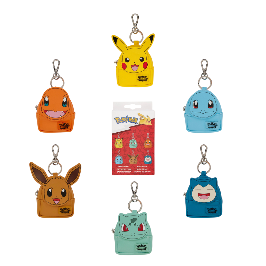 Pokémon Cosplay Mystery Mini Backpack Keychain Charm image 0