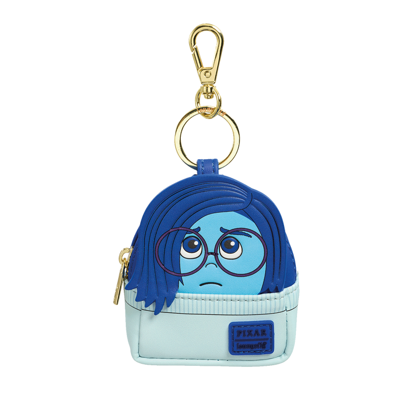 Inside Out Cosplay Mystery Mini Backpack Keychain Charm image 1