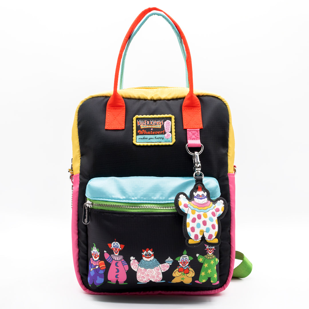 Killer Klowns From Outer Space Reversible & Convertible Square Bag with Fatso Ch image 1