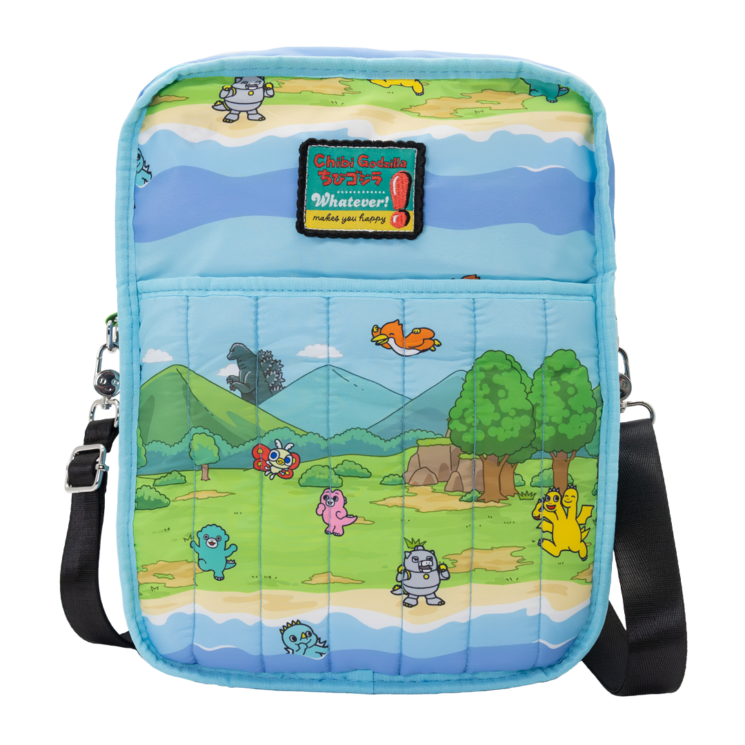 Chibi Godzilla Raids Again Reversible/Convertible Crossbody Bag image 5