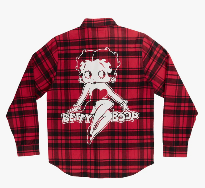 Betty Boop Flannel image 5
