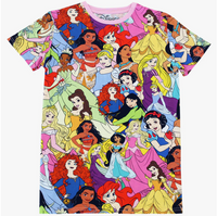 Disney Princess AOP T-Shirt image 1