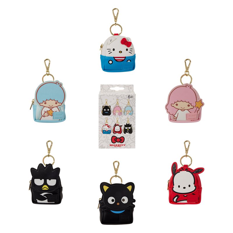 Sanrio Characters Cosplay Mystery Mini Backpack Keychain Charm image 0