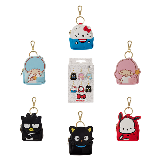 Sanrio Characters Cosplay Mystery Mini Backpack Keychain Charm image 0