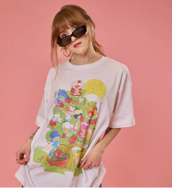 Strawberry Shortcake Drop Sleeve T-Shirt image 0
