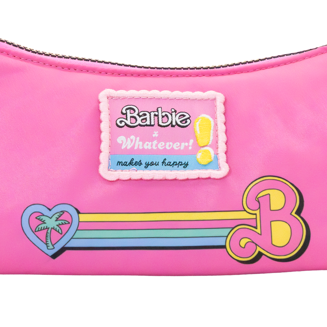 Barbie California Dreamin’ Logo Padded Baguette Bag image 7