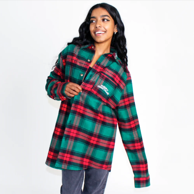 Santa Mickey Flannel image 5