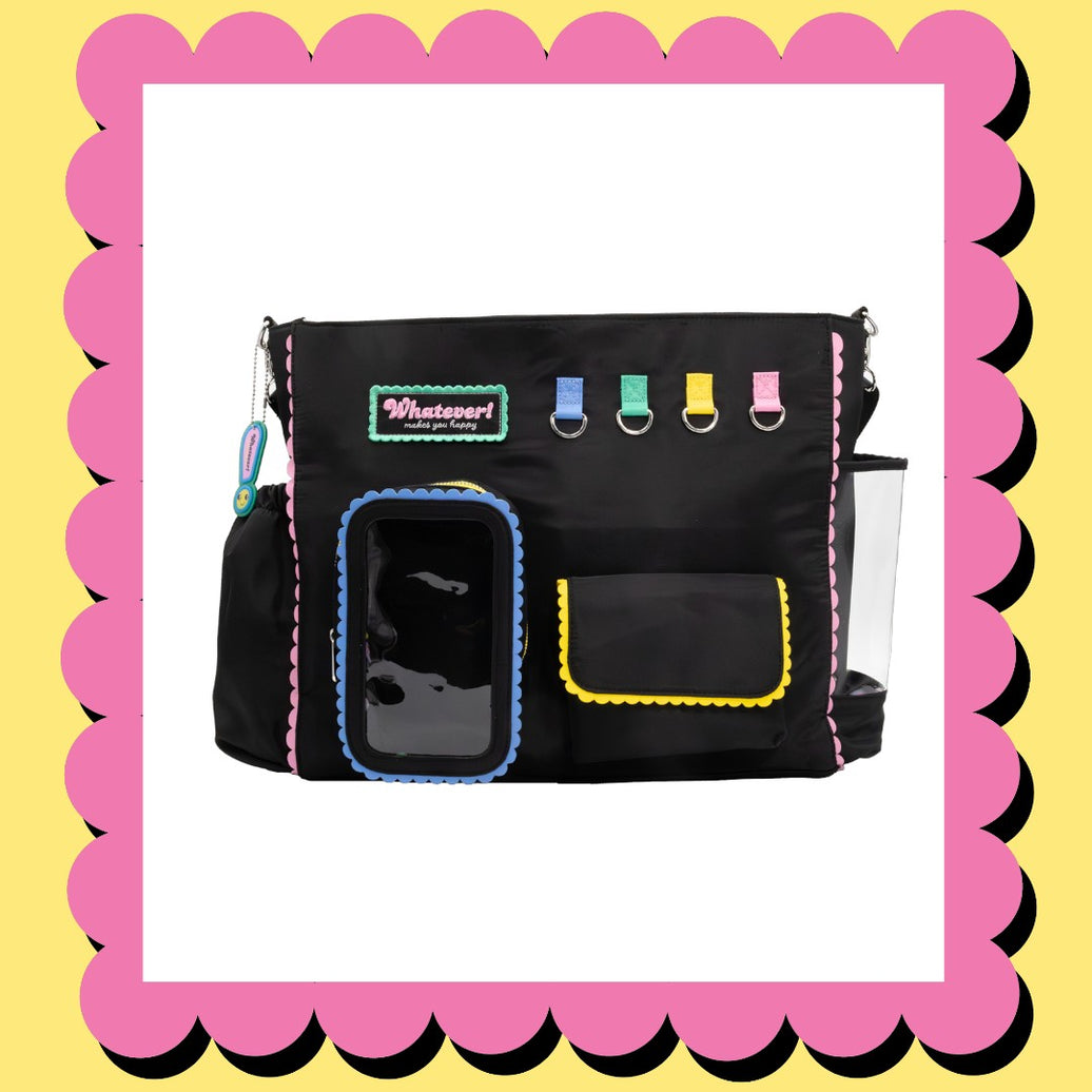 Whatever! Makes You Happy Emotional Support Trinket Tote Bag image 0