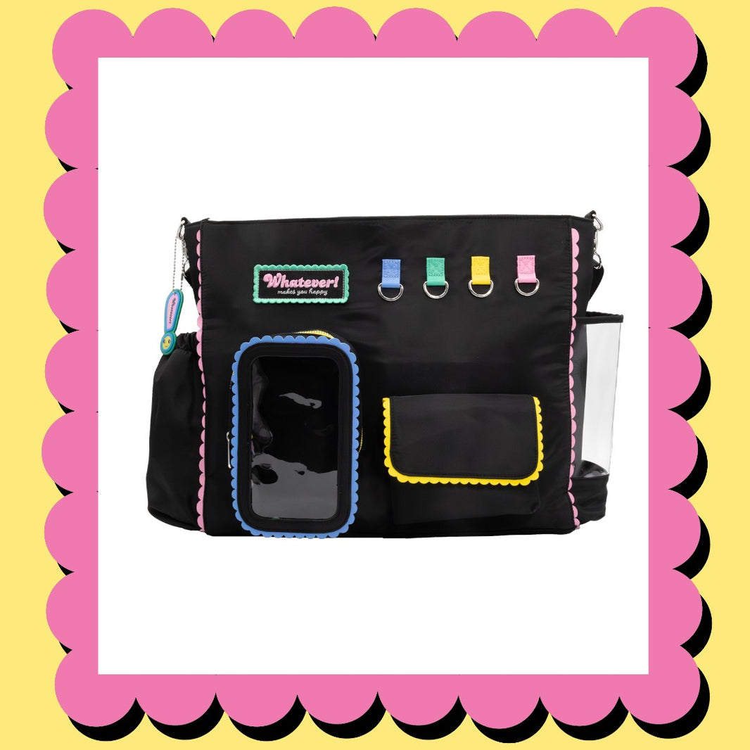 Whatever! Makes You Happy Emotional Support Trinket Tote Bag image 0