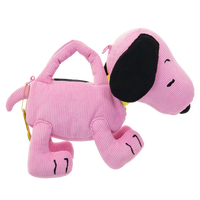 Peanuts Sherbet Spring Snoopy Figural Corduroy Crossbody Bag image 1