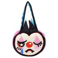 So Lazo Happy/Sad Clown Oversized Tote Bag image 2
