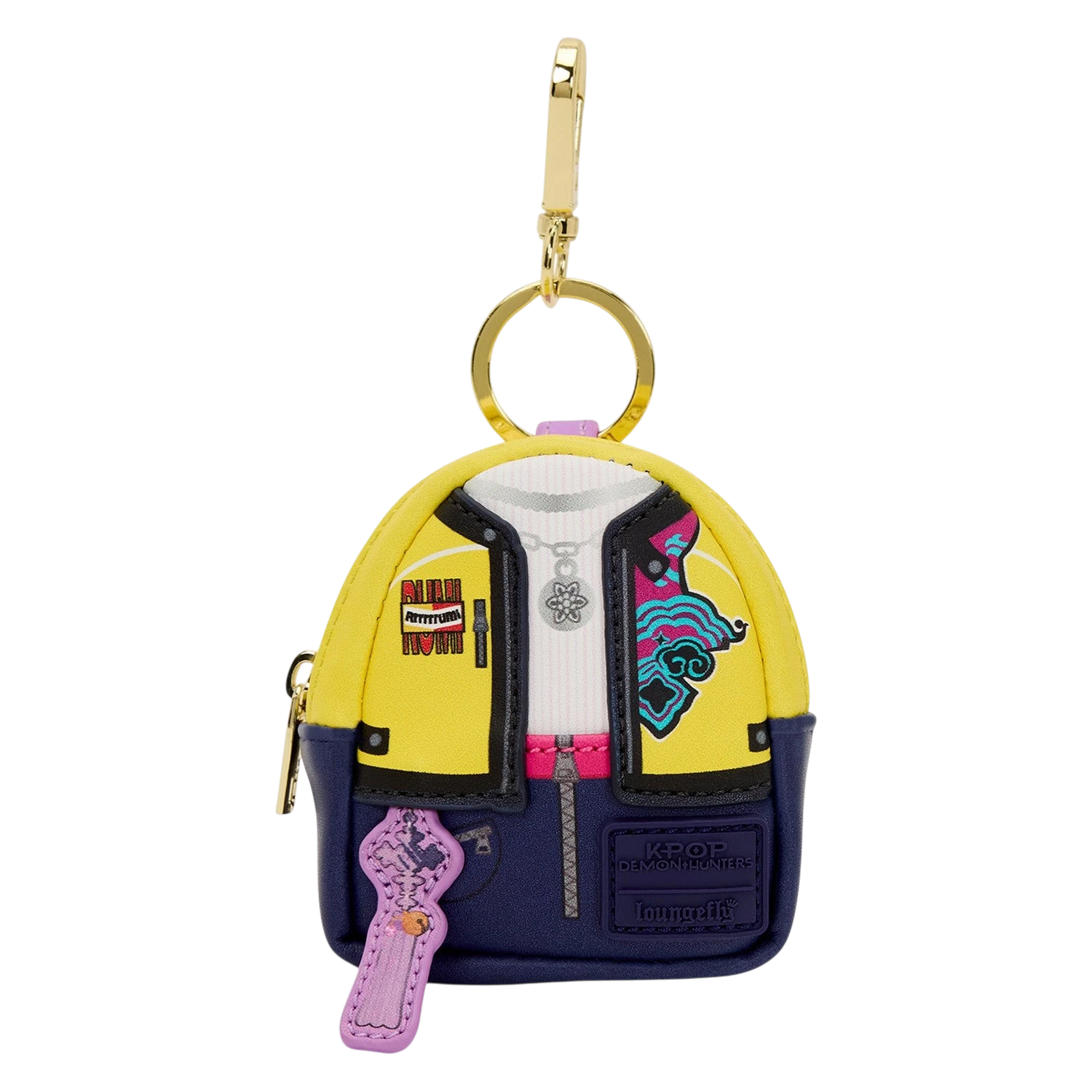 KPop Demon Hunters Cosplay Mystery Mini Backpack Keychain Charm image 1