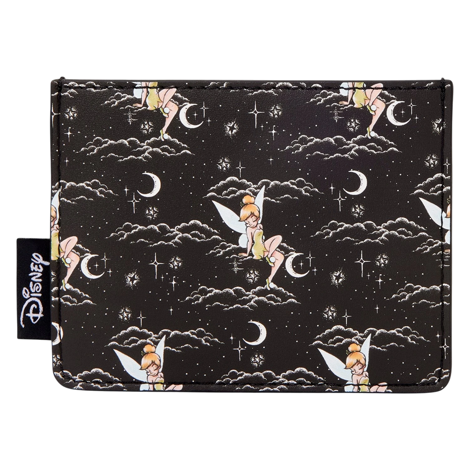 Cards & Comics Connection Disney Tinker Bell polyurethane card holder with a black night sky and fairy print