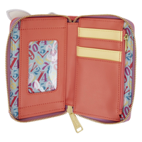 Cards & Comics Connection Disney Alice in Wonderland White Rabbit wallet interior with card slots and ID window