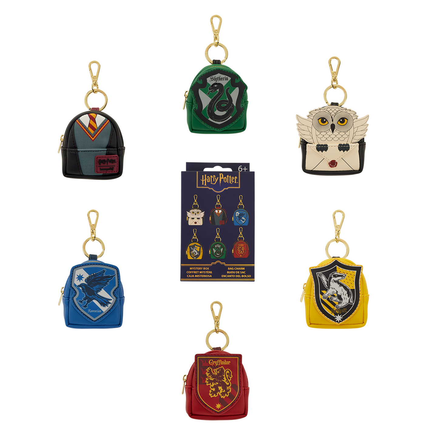 Harry Potter Hogwarts™ Mystery Mini Backpack Keychain Charm image 0